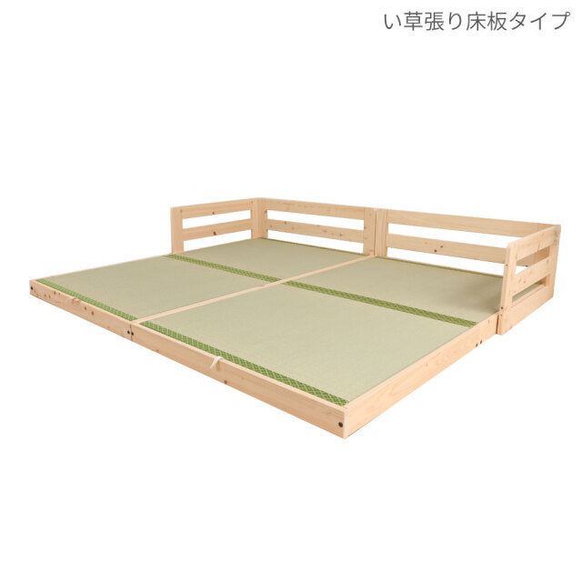 国産ひのき 川の字 すのこベッド 商品画像 10