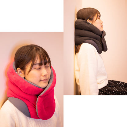 tutu-mu Hug｜座ったまま使える仮眠用ネックピロー〖日の本寝具〗