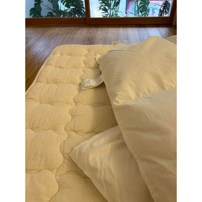 【日の本寝具】60サテン フランスマザーダック羽毛布団
