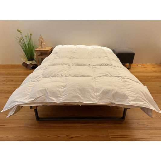 【日の本寝具】60サテン フランスマザーダック羽毛布団