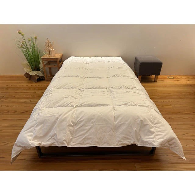 【日の本寝具】60サテン フランスマザーダック羽毛布団