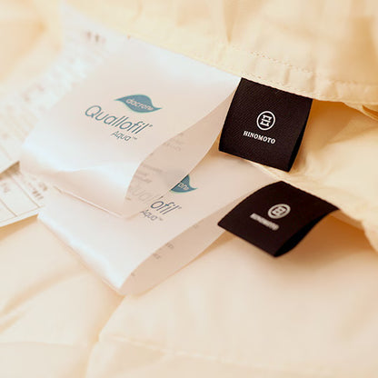 【日の本寝具】防ダニ掛け布団 (さらさらコットン× ダクロン® FRESH 7穴 中わた）