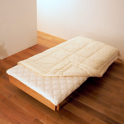 【日の本寝具】防ダニ掛け布団 (さらさらコットン× ダクロン® FRESH 7穴 中わた）