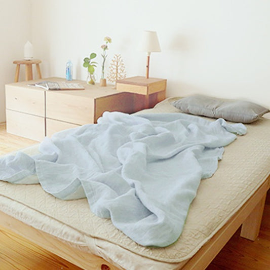 【日の本寝具】リネンダブルガーゼ ケット