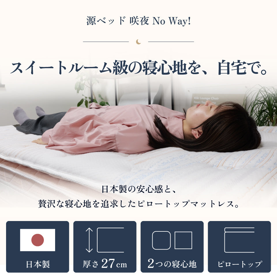 咲夜Noway!｜7万円コスパ圧倒的No.1｜高級ホテル仕様マットレス