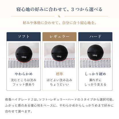 夜香ハイグレード2｜3万円台コスパNo.1【源ベッド】